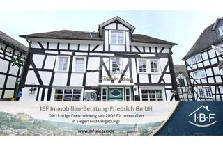 Gewerbeimmobilie kaufen in 57258 Freudenberg, Historisches Hotel mit 7 Zimmern und 3 Appartements im Stadtkern von Freudenberg