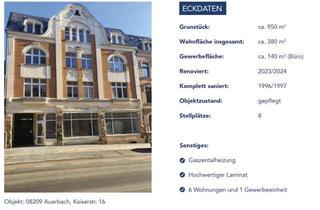 Haus kaufen in 08209 Auerbach, MFH mit Potential in Auerbach zum sanieren (Vogtl.) KP: VB