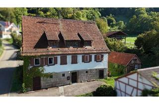 Haus kaufen in 74549 Wolpertshausen, DENKMALGESCHÜTZTESZWEIFAMILIENWOHNHAUS IN UNTERSCHEFFACH