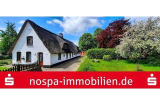 Haus kaufen in 24896 Treia, Historische Reetdachkate auf einem über 3.300 m² großem Grundstück mit Bauplatzpotential!