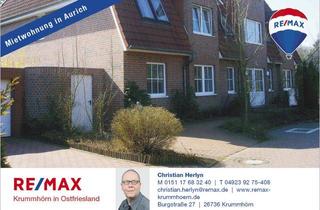 Wohnung mieten in 26603 Aurich, Moderne DG-Wohnung mit Balkon und Tiefgaragenstellplatz, zentrumsnah