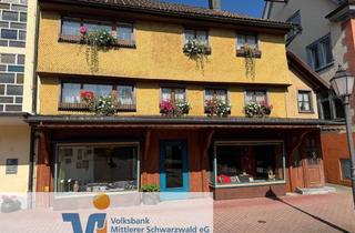 Haus kaufen in 78147 Vöhrenbach, Tradition trifft Funktion – Wohn- und Geschäftshaus in zentraler Lage von Vöhrenbach!