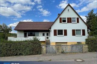 Haus kaufen in 74321 Bietigheim-Bissingen, Stadtnah wohnen im Wohngebiet "Sand": Freistehendes, geräumiges 1-2 Fam.- Haus mit großem Gru