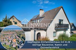 Einfamilienhaus kaufen in 23774 Heiligenhafen, Gepflegtes Einfamilienhaus mit ELW – wertige Bauweise, Kamin und Ostseefernblick