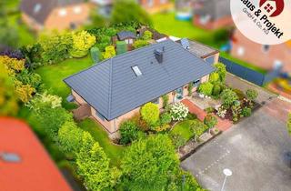 Haus kaufen in 26624 Südbrookmerland, Ruhige Lage, moderne Ausstattung – Bungalow nahe Zentralklinik