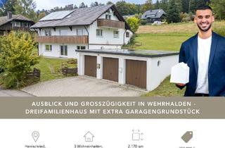 Haus kaufen in Obere Wehrhalder Straße 18, 79737 Herrischried, Ausblick und Großzügigkeit in Wehrhalden - Wohnhaus mit drei Einheiten und extra Garagengrundstück