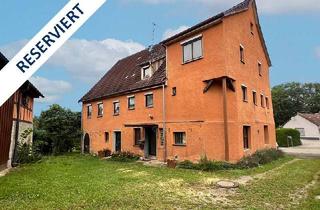 Einfamilienhaus kaufen in 74595 Langenburg, *Ländlicher Wohntraum* Einfamilienhaus mit Scheune, großem Grundstück und Obstwiese