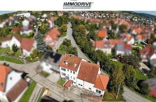 Haus kaufen in 72587 Römerstein, Vielseitiges 1-3 FH mit großen Nebengebäuden für Gewerbe / Hobbys / Wohnmobil