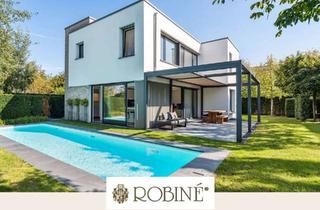 Einfamilienhaus kaufen in 47877 Willich, Energieeffizientes Einfamilienhaus im Bauhausstil mit Außenpool in Willich