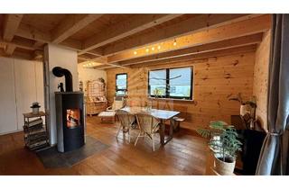 Doppelhaushälfte kaufen in 73460 Hüttlingen, *RESERVIERT*Modernes Blockhaus-Idyllisch gelegene Doppelhaushälfte mit Büroräumen & Traumgarten