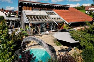 Villa kaufen in 89558 Böhmenkirch, *WEITBLICK, KOMFORT, LUXUS*Architektenvilla mit Pool, Luxusausstattung u. einer ELW in Böhmenkirch