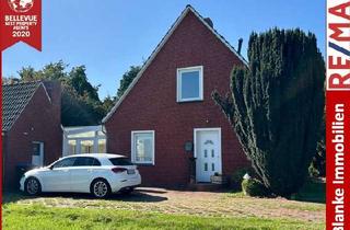 Haus kaufen in 26831 Bunde, * Ruhige Sackgassenlage * 6 Zimmer * Glasfaser * Kamin * Terrasse * Garage * pflegeleichter Garten *