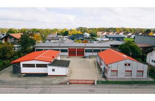 Büro zu mieten in Rudolf-Diesel-Straße 2a - 4, 86842 Türkheim, Vielseitige Gewerbeimmobilie mit 3 Hallen, Büroflächen & großem Freigelände