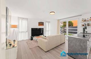 Wohnung kaufen in 91334 Hemhofen, Selbstbezug zeitnah möglich! 3 Zimmer-Neubau-Wohnung mit Terrasse, Garten & Einbauküche in Hemhofen