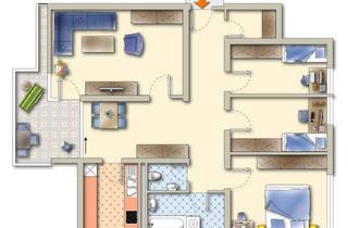 Wohnung kaufen in 71686 Remseck, Attraktive und großzügige 4,5-Zimmer Wohnung mit Balkon in Remseck am Neckar