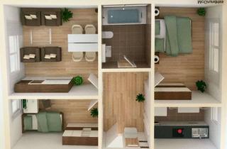 Wohnung kaufen in 68167 Neckarstadt, 3-Zimmer Wohnung mit Balkon und Garage in Mannheim