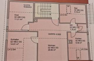 Wohnung mieten in Burgstallstraße 70, 74676 Niedernhall, 3 Zimmer DG Einliegerwohnung in Niedernhall