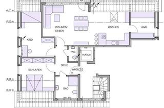 Wohnung mieten in 46359 Heiden, Moderne 3,5-Zimmer Dachgeschosswohnung mit Balkon in Heiden