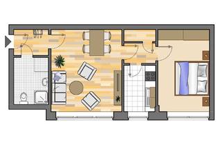 Wohnung mieten in Juliusstraße 33, 46284 Dorsten, 2-Zimmer-Wohnung in Dorsten