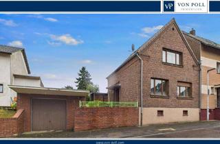 Einfamilienhaus kaufen in 50129 Bergheim, Sanierungsbedürftiges Einfamilienhaus mit Garage und Garten in Bergheim-Glessen