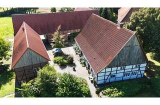 Haus kaufen in 59510 Lippetal, Ländliches Idyll: Fachwerkhaus mit Hofanlage auf 1,5 ha Traumgrundstück