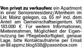 Wohnung kaufen in 55299 Nackenheim, Eigentumswohnungen, Mainz-Bingen