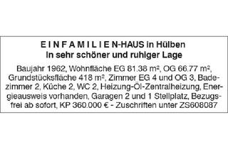 Haus kaufen in 72584 Hülben, EFH in Hülben