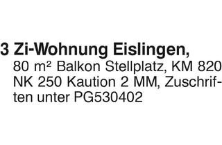 Wohnung mieten in 73054 Eislingen, 3 Zi-Wohnung Eislingen