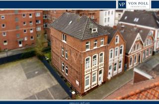Mehrfamilienhaus kaufen in 26721 Emden, Sanierungsbedürftiges Drei-Parteien-Haus mit Entwicklungspotenzial in zentraler Lage