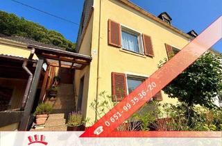 Haus kaufen in 54293 Trier, Trier / Ehrang - Idyllisch wohnen in Trier-Ehrang: Großes Haus mit Traumgarten, Terrasse, Einliegerwohnung, Garage & vielen Möglichkeiten!