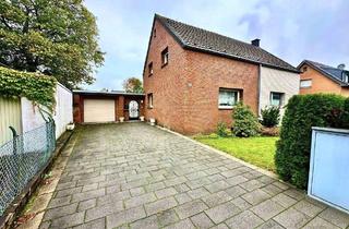 Doppelhaushälfte kaufen in 50769 Köln / Worringen, Köln / Worringen - Doppelhaushälfte mit viel Potenzial, großzügigen Garten, Garage und Stellplätzen