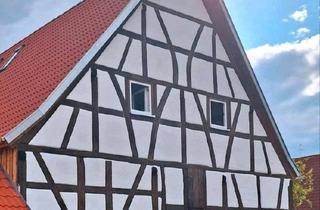 Haus kaufen in 97877 Wertheim, Wertheim - Teilrenovierte Scheune mit Wohnung im 1.OG (Rohbauzustand)