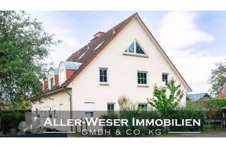 Wohnung kaufen in 27299 Langwedel, Langwedel|Moderne Maisonettewohnung mit eigenem Eingang, Balkon und Gartenanteil