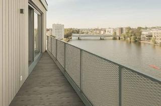 Penthouse mieten in Helga-Hahnemann-Straße, 12439 Niederschöneweide, Ein Rückzugsort mit Wow-Faktor – exklusives Penthouse direkt an der Spree mit 2 Terrassen
