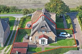 Doppelhaushälfte kaufen in 25938 Alkersum, Gemütlichkeit trifft Weite: Doppelhaushälte am Rande der Marsch