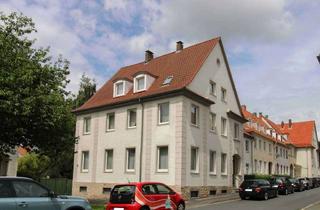 Anlageobjekt in 37520 Osterode, Denkmalschutz: Gepflegtes Reiheneckhaus mit Garten, Garage und 2 Freistellplätzen in Osterode