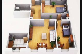 Immobilie mieten in Zwickauerstr. 191, 09116 Kappel, MEGA =》CITY NAH, MODERNE 3 ZI OASE, WG GEEIGNET !!