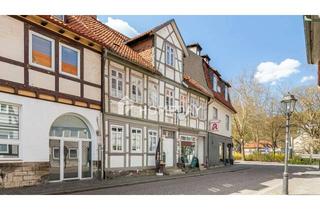 Haus kaufen in 37581 Bad Gandersheim, Fachwerk-Charme trifft Geschäftspotenzial – Wohnen & Arbeiten unter einem Dach