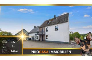 Mehrfamilienhaus kaufen in 54597 Habscheid, Gepflegtes Mehrfamilienhaus mit 3 Wohneinheiten, ca. 244 m² Wohnfläche, 919 m² Grundstück, Werkstatt, Schwimmteich & Ausbaupotenzial in Habscheid