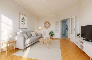 Wohnung kaufen in 13581 Berlin, Berlin - Bezugsfreie Altbauwohnung mit Echtholzparkett