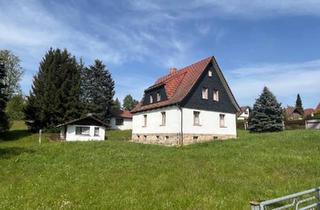 Haus kaufen in 98553 Schleusingen, Schleusingen - Weihnachten in der Jägerhütte am Kaminfeuer - Haus mit Baugrundst