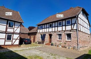 Haus kaufen in 38364 Schöningen, Schöningen - Charmanter Dreiseitenhof Resthof mit 3 separaten Wohneinheiten
