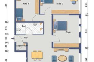 Wohnung kaufen in 86368 Gersthofen, Gersthofen - Gersthofen: Erstbezug kernsanierte familienfreundliche 4Z WHG