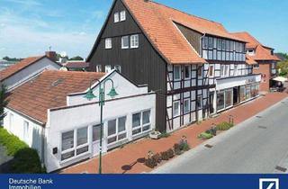 Haus kaufen in 31600 Uchte, Uchte - Zwei Häuser, eine Idee - solider Ertrag im Herzen von Uchte