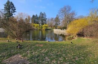 Wohnung kaufen in Gemeindepark Lankwitz, 12249 Lankwitz (Steglitz), Hochparterre-Wohnung mit Balkon und Vorgarten am beliebten Gemeindepark Lankwitz