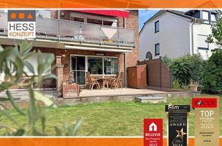 Wohnung kaufen in 50321 Brühl, PROFI-FILM ANSCHAUEN: Erdgeschoss-Wohnung mit Küche, großer Terrasse, Blick ins Grüne + Tiefgarage