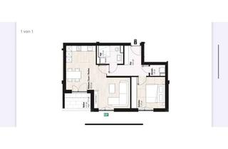 Wohnung mieten in Hermann-Löns-Straße 11, 86415 Mering, Neuwertige 2-Raum-Wohnung mit Balkon in Mering