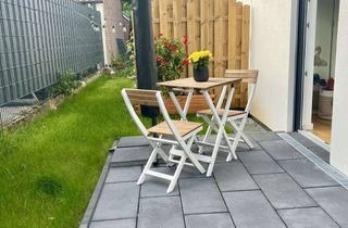 Wohnung mieten in Kaldenberg 32, 40668 Meerbusch, 3 Zimmer Erdgeschoss Neubauwohnung mit Stellplatz und Garten