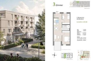 Wohnung mieten in Memminger Straße 27, 72072 Tübingen, Erstbezug: Moderne 3-Zimmer-Wohnung in der Südstadt von Tübingen