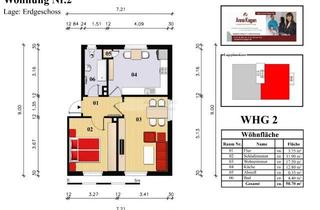 Anlageobjekt in 58239 Schwerte, Zwei Wohnungen in einem Paket – Erdgeschoss & Dachgeschoss in Schwerter Westhofen